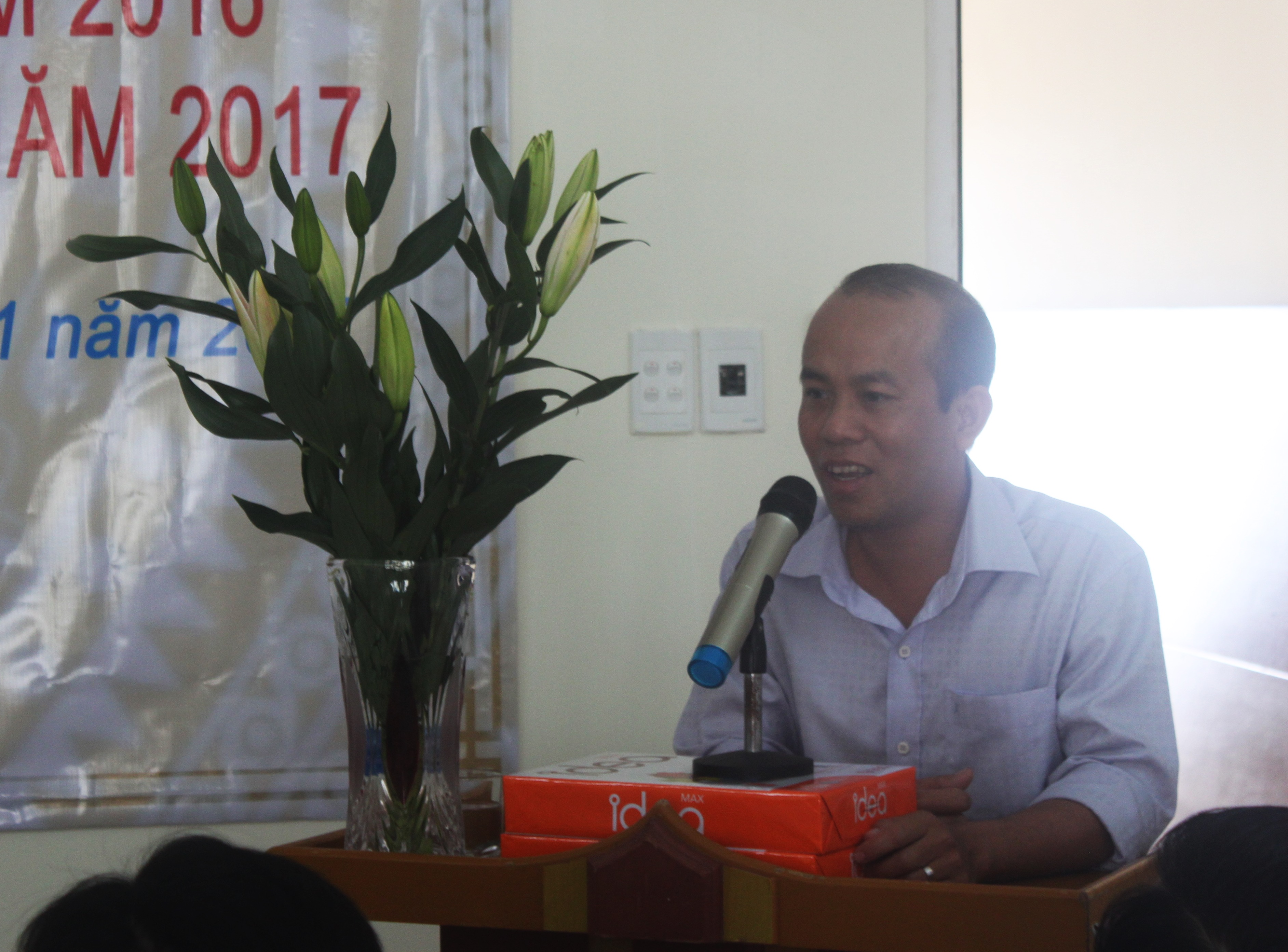 Ông Nguyễn Anh Tuấn - Trưởng phòng quy hoạch kiến trúc công ty CP Thành Đông Ninh Thuận