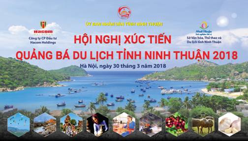 Công ty CP Đầu tư Hacom Holdings tài trợ hội nghị xúc tiến Du lịch Ninh Thuận 2018